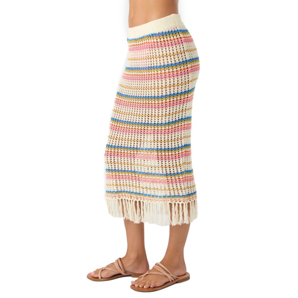 O'Neill Ryan Stripe Women's Skirt - Vanilla - Image 3